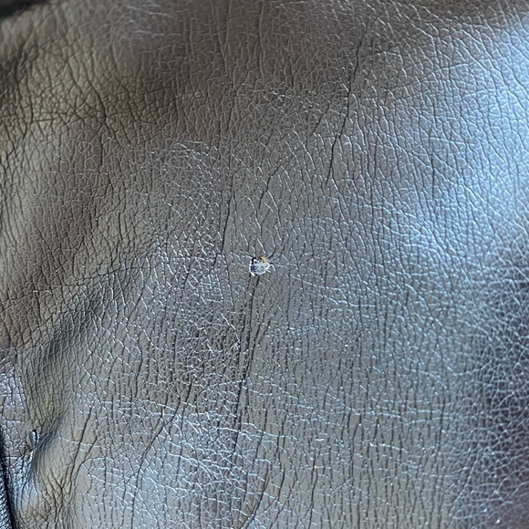 Club Monaco Faux Leather Paneled Leggings - Picture 2 of 5